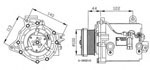 FC2216 A/C Compressor 25706730 CADILLAC SEVILLE 1997-